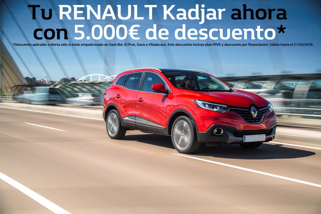 Renault Kadjar promoció març