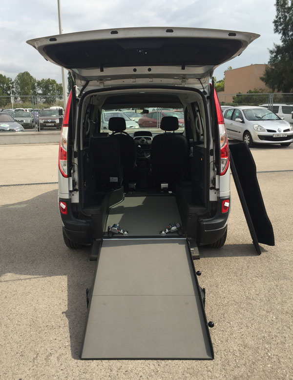 Renault Kangoo TPMR detalle rampa