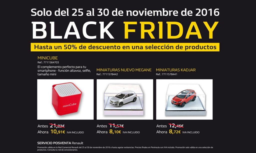 Accesorios Black Friday 2